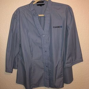 Chase Bank Uniform Shirt.